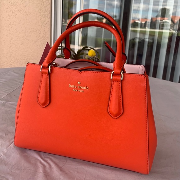 Kate Spade tippy sm triple compartment satchel - Picture 2 of 10